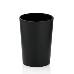 KELA-Kubek toaletowy czarny Marta