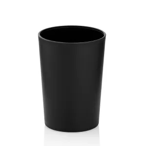 KELA-Kubek toaletowy czarny Marta