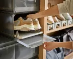 JJ-Zestaw boxów na buty 6el. ShoeCasePremium szary - 11
