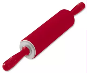 KAISER-Wałek silikonowy do ciasta 25cm czerwony