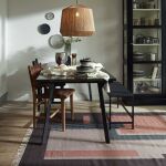 Krzesło obiadowe z plecionej skóry Nordal - 3