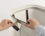 JJ- Kosz na pranie Tota One 60L ecru - 8