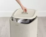 JJ- Kosz na pranie Tota One 60L ecru - 9