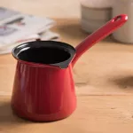 Tygielek do parzenia kawy po turecku czerwony Riess - 2