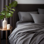 Poszewka satyna bawełna j.szary 037/40x40. - 3