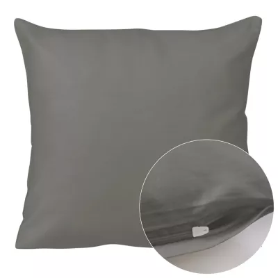 Poszewka satyna bawełna j.szary 037/40x40.