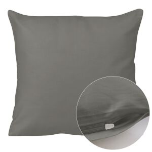 Poszewka satyna bawełna j.szary 037/40x40.