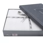 Pościel satyna bawełniana z gipiurą(P) VALINOR 1/220x200 GUIPURE - 4