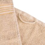 Ręcznik D Bawełna 100% Tiwano Cappuccino + Jasny Turkus (P) 2x30x50+2x50x90+2x70x140 kpl. - 5