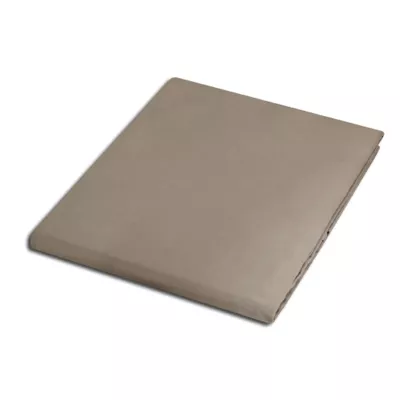 Prześcieradło satyna bawełniana ciemny beż 041/160x220