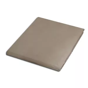 Prześcieradło satyna bawełniana ciemny beż 041/160x220