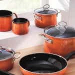 Zestaw garnków ceramicznych 5-częściowy Riess Coral - 3