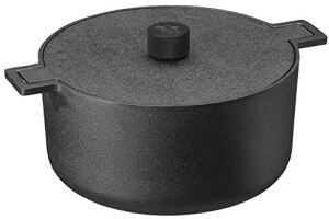 SKEPP-Naczynie do zapiekania 5l z żel.pokrywą Noir