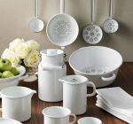 Durszlak emaliowany biały 20 cm Riess Classic - 2