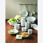 Durszlak emaliowany biały 20 cm Riess Classic - 4