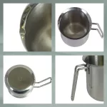 KELA-Garnuszek na mleko 0,35 l stalowy Herta - 2