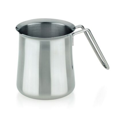 KELA-Garnuszek na mleko 0,35 l stalowy Herta