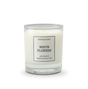 CM-Świeca Santiago 230gr. Flores Blancas