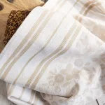 FIOŁKA Ścierka kuchenna, rozmiar 50x70cm, kolor beżowy 002 (promocja) - 4