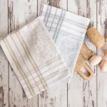 FIOŁKA Ścierka kuchenna, rozmiar 50x70cm, kolor beżowy 002 (promocja) - 5