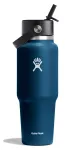 HF-Butelka 32oz Wid FlexStraw Travel Bootle Indigo - 2