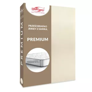 Prześcieradło jersey z gumką 047/110/120x200 PREMIUM