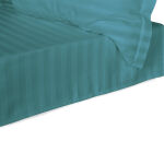 Prześcieradło satyna bambusowo-bawełniana STRIPE SEA TURQUOISE/220x260 - 4