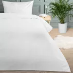 Poszewka hotelowa na zakładkę PASY 4mm biała/40x40 - 3