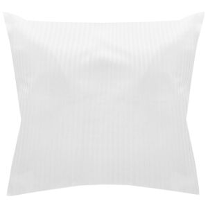 Poszewka hotelowa na zakładkę PASY 4mm biała/40x40