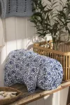 Kołdra bawełniana Clara 130x170 cm w niebiesko-białym wzorze Ib Laursen - 2