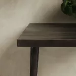 Stół jadalniany House Doctor Slated – Czarny Mango Wood & Żelazo | Loftowy Styl dla Dwojga - 2