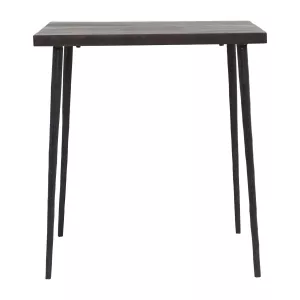 Stół jadalniany House Doctor Slated – Czarny Mango Wood & Żelazo | Loftowy Styl dla Dwojga