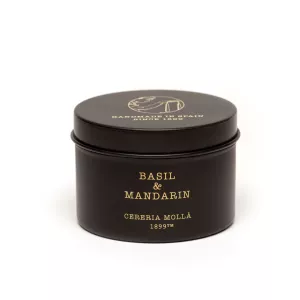 CM-Świeczka Travel 90gr. Basil and Mandarin