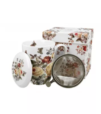 Kubek z zaparzaczem DUO ZAHRA 380 ml