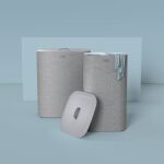 JJ-Kosz na pranie 90l. Tota szary - 7