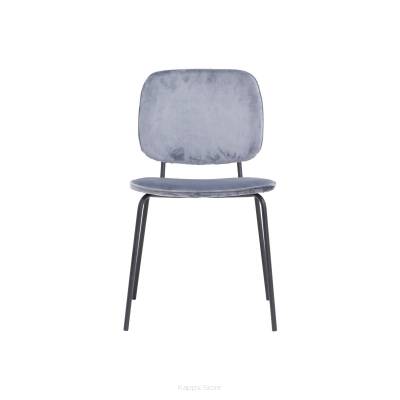 Krzesło metalowe w kolorze szarym House Doctor