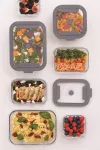 KIL-Pojemnik hermetyczny szklany 0,63l RectangleNF - 15