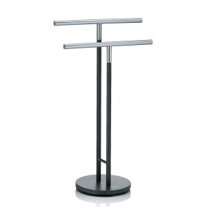 KELA-Wieszak podwójny na ręczniki antracyt Sinerio