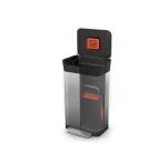 JJ-Kosz na śmieci 30l Titan stalowy - 4