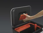 JJ-Kosz na śmieci 30l Titan stalowy - 15