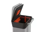 JJ-Kosz na śmieci 30l Titan stalowy - 17