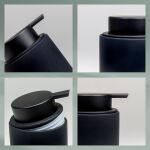 KELA-Dozownik mydła 300ml czarny Sana - 3
