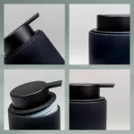 KELA-Dozownik mydła 300ml czarny Sana - 3