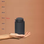 KELA-Dozownik mydła 300ml czarny Sana - 4