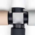 KELA-Dozownik mydła 300ml czarny Sana - 5