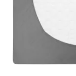 Prześcieradło flanela z gumką SZARY/220x200 - 3