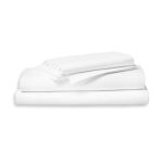 Prześcieradło hotelowe białe GŁADKIE/140x240 - 2
