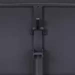 Stół ogrodowy składany czarny 80x80x73 cm Helo House Doctor - 2