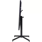 Stół ogrodowy składany czarny 80x80x73 cm Helo House Doctor - 3