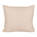 Poszewka satyna bawełna CIZGILI CAPUCCINO/70x80. - 3